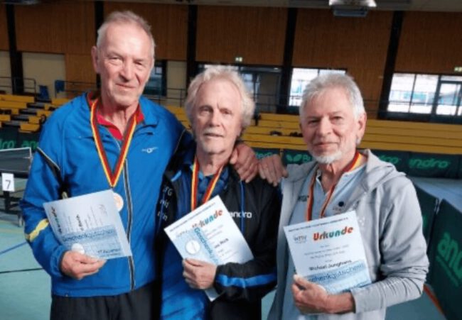 SENIORENSPORT: Silber für den TTC Rösberg am Ende vergoldet
